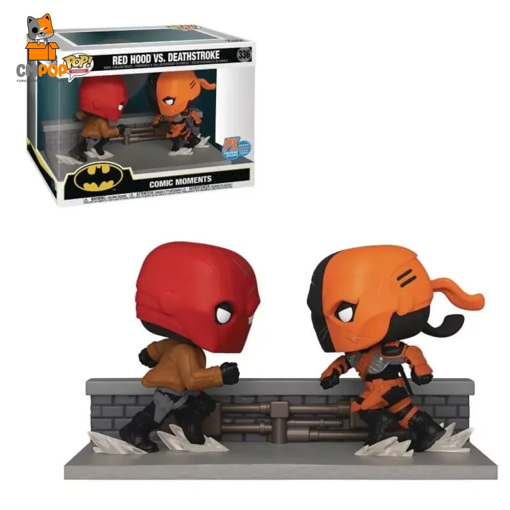 Red Hood Vs. Deathstroke - #336 Funko Pop! Heroes Px Previews Exclusive San Diego 2020 Limited To