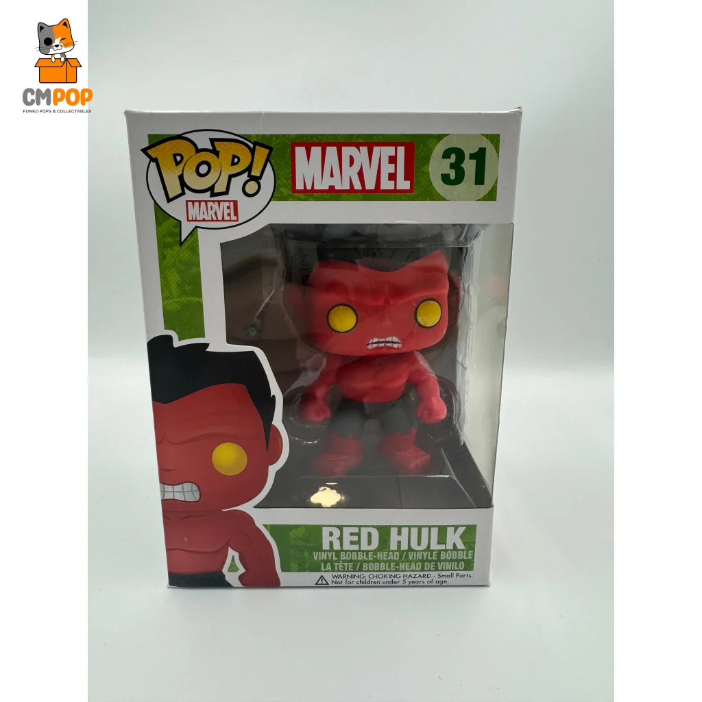 Red Hulk - #31 Funko Pop! Marvel Pop