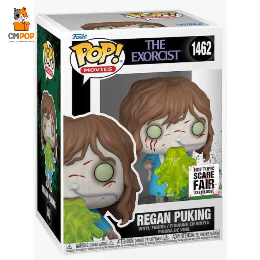 Regan Puking - #1462 Funko Pop! The Exorcist Hot Topic Scare Fair 23 Exclusive Pop