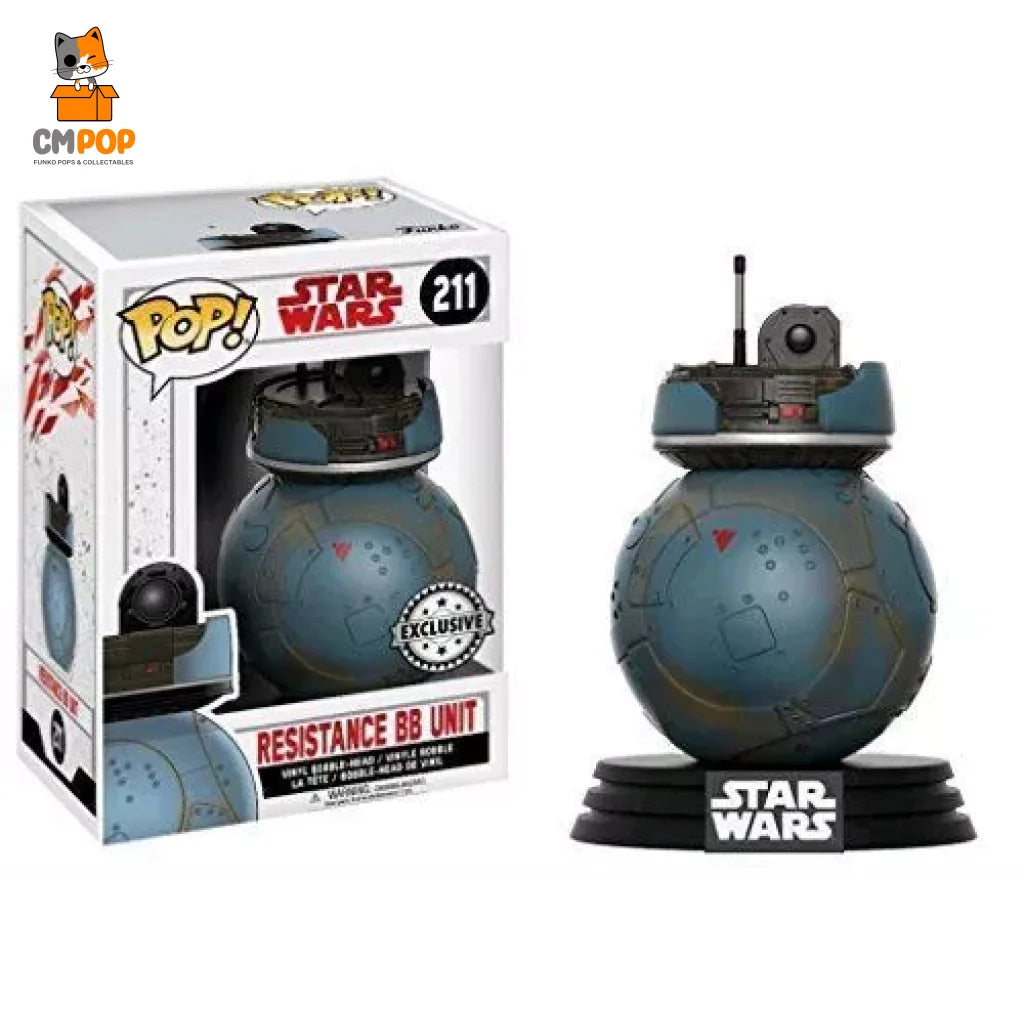 Resistance Bb Unit - #211 Funko Pop! Star Wars Exclusive