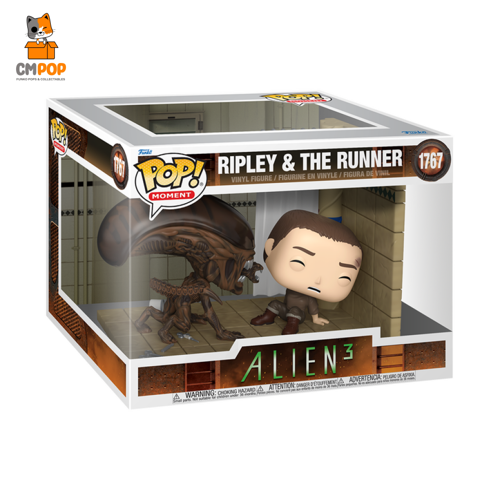 Ripley & The Runner - #1767 Funko Pop! Movies Alien 3 Pop