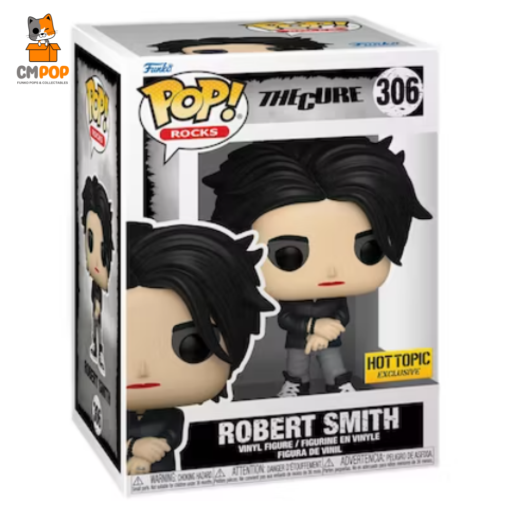 Robert Smith - #306 Funko Pop! The Cure Hot Topic Exclusive Pop