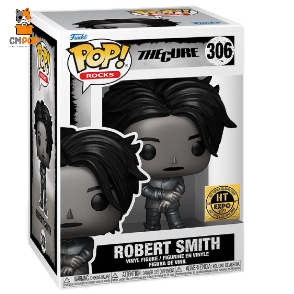 Robert Smith Metallic - #306 Funko Pop! The Cure Hot Topic Exclusive Pop