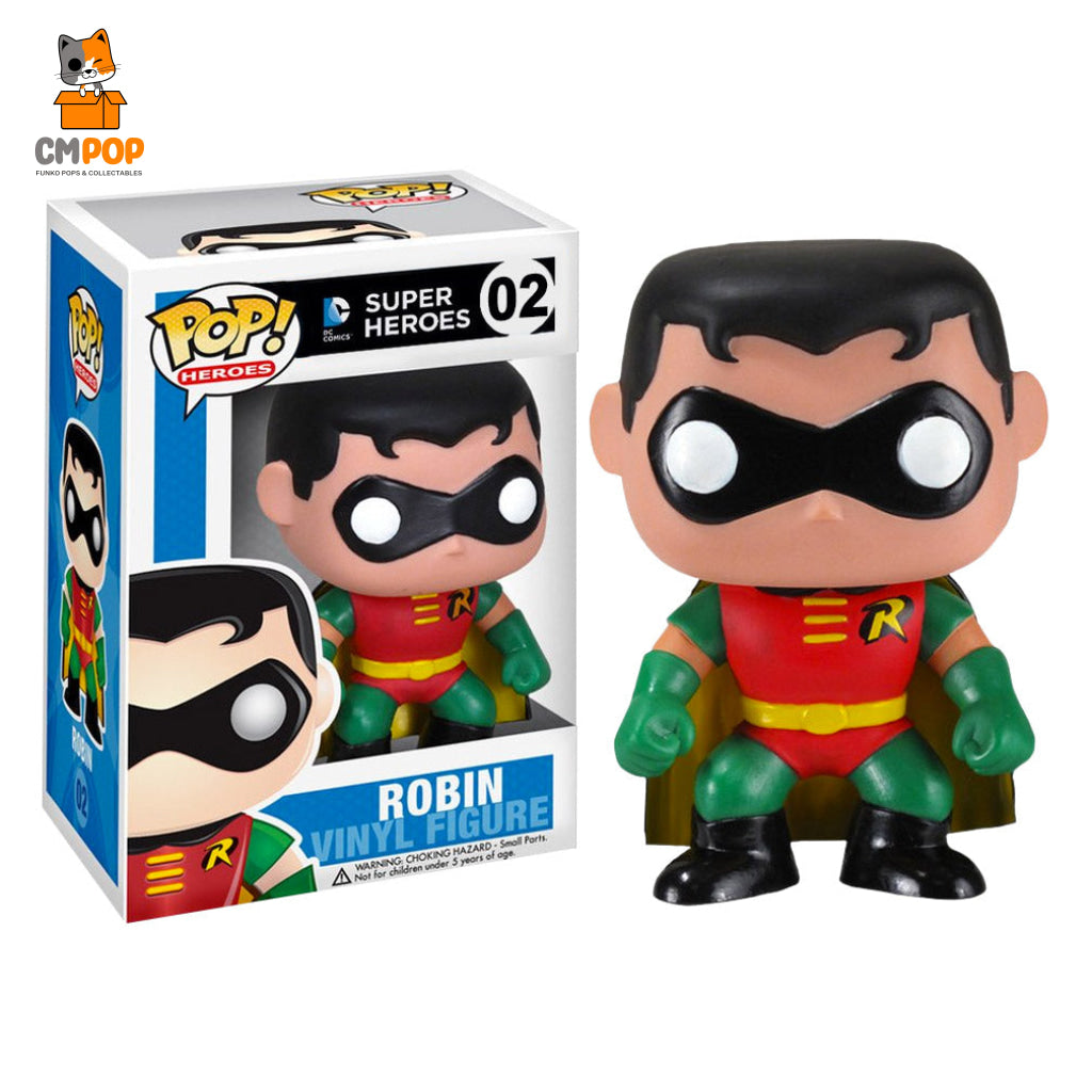 Robin - #02 Funko Pop! Dc Super Heroes Pop