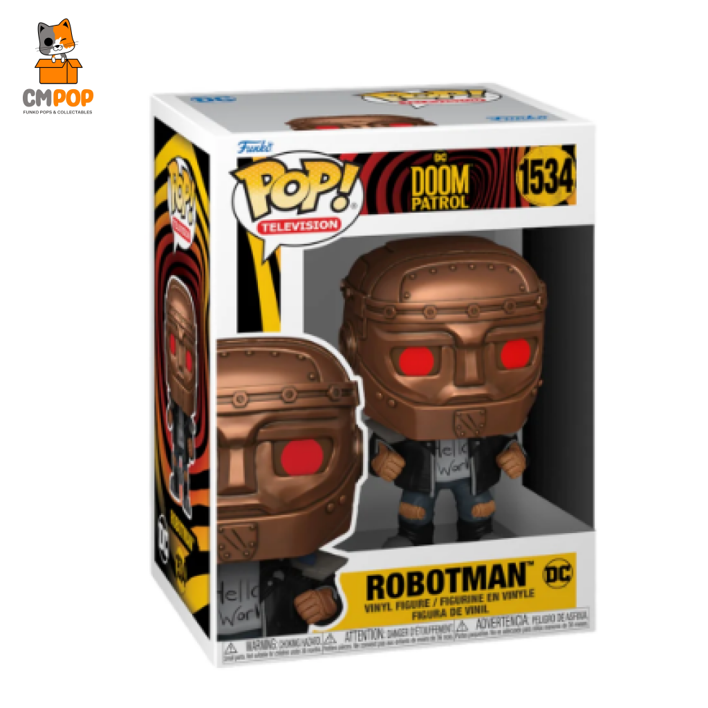 Robotman - #1534 Funko Pop! Doom Patrol Tv Pop