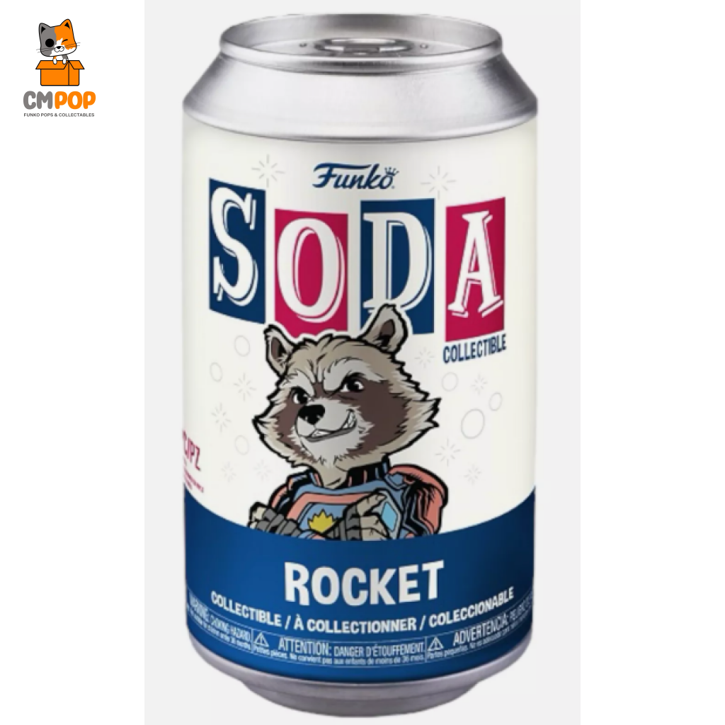 Rocket - Funko Vinyl Soda Chance Of Chase