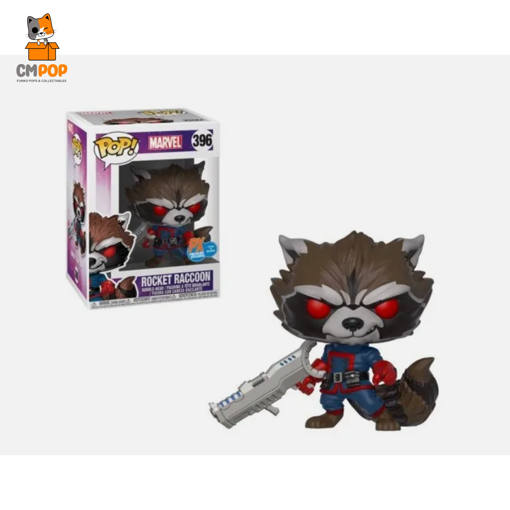 Rocket Racoon - #396 Marvel Px Exclusive Funko Pop