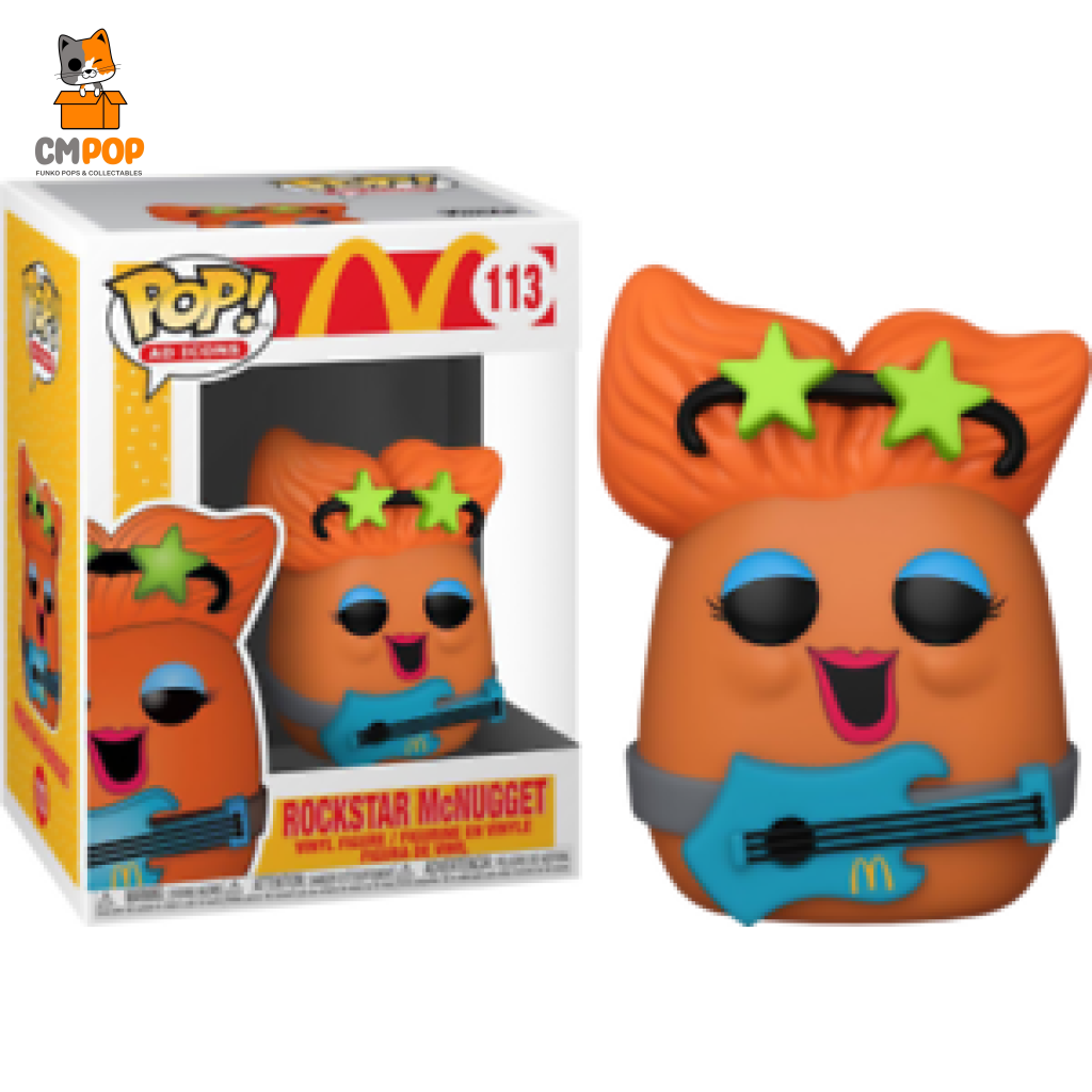 Rockstar Mcnugget - #113 Funko Pop! Mcdonalds Pop