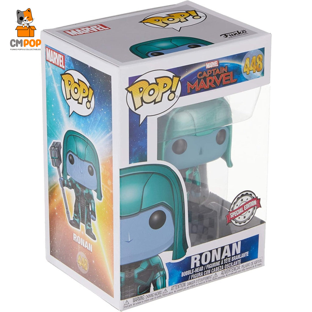 Ronan - #448 Funko Pop! Marvel Captain Special Edition Exclusive Pop