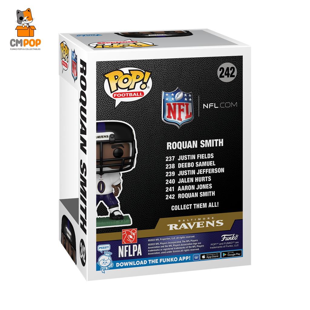 Roquan Smith - #242 Funko Pop! Baltimore Ravens Nfl Pop