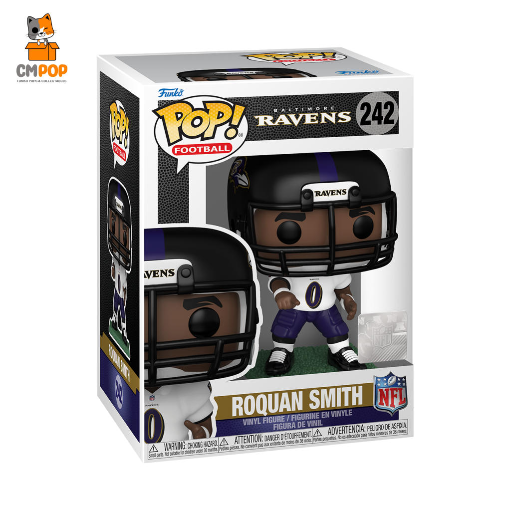 Roquan Smith - #242 Funko Pop! Baltimore Ravens Nfl Pop