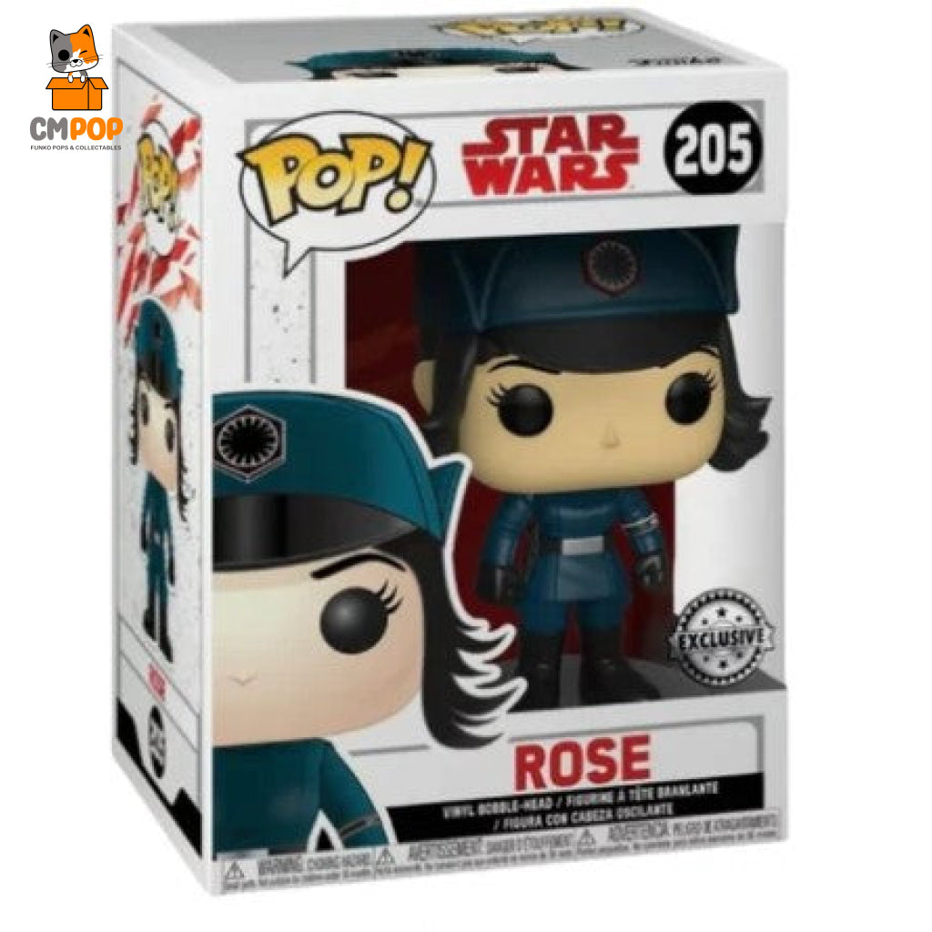 Rose - #205 Funko Pop! Star Wars Exclusive Pop