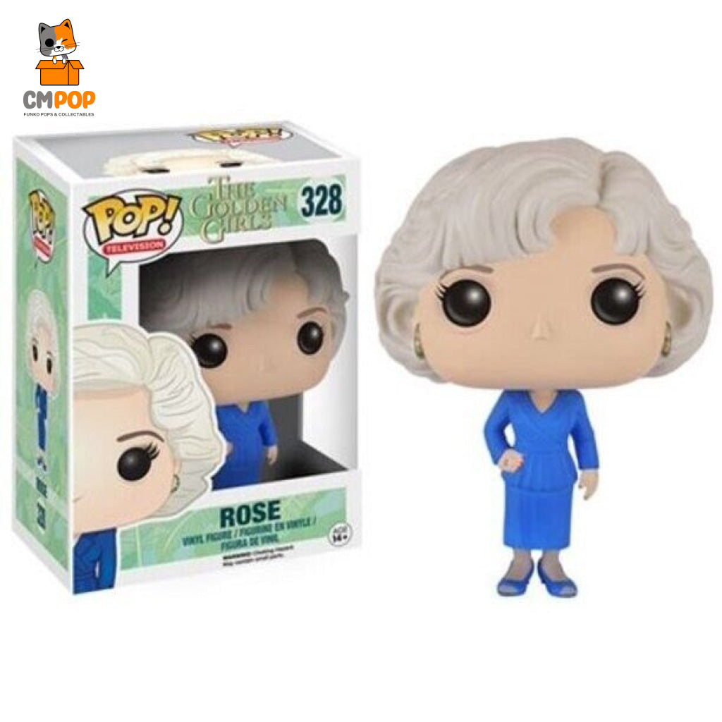 Rose - #328 Funko Pop! Golden Girls 8/10 Condition Pop