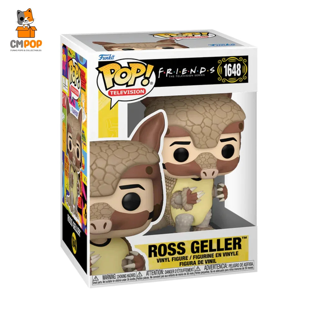 Ross Geller (Holiday Armadillo)- #1648 - Funko Pop! Television Friends