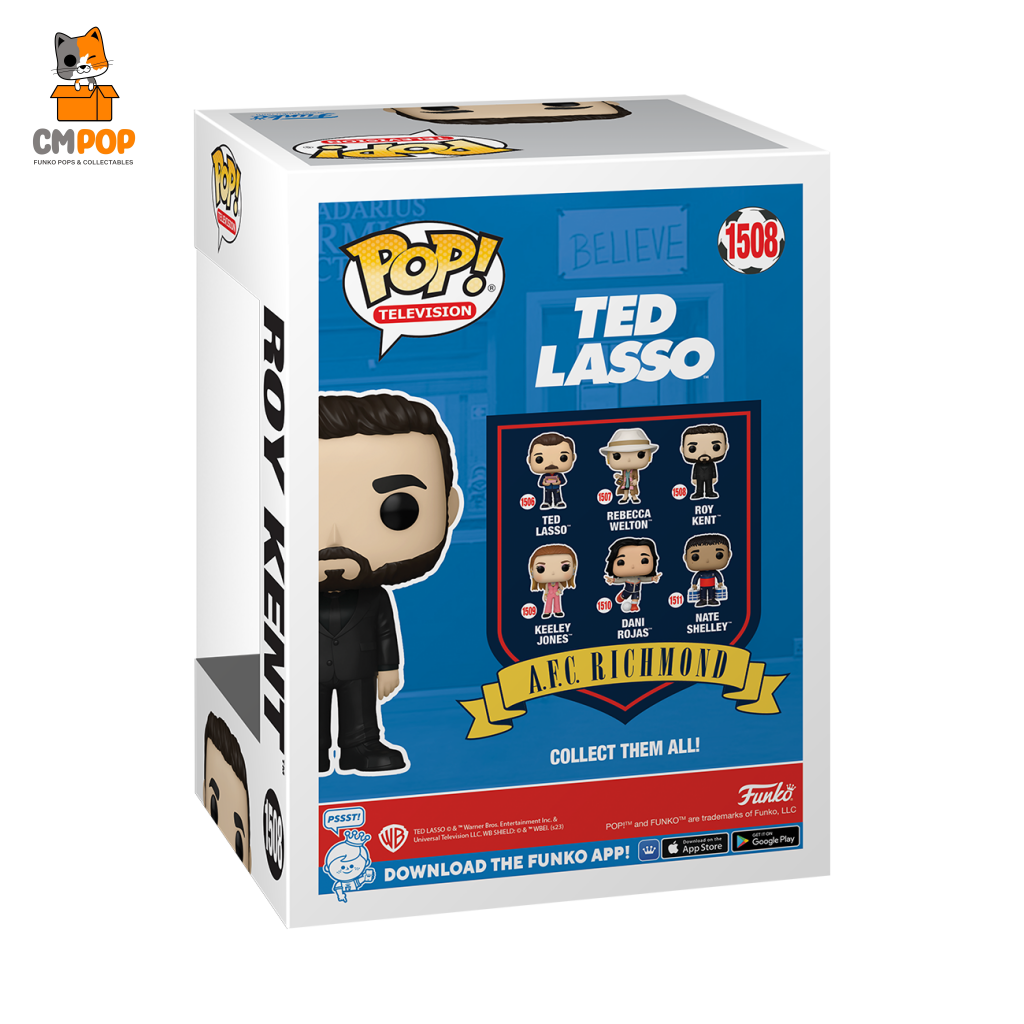 Roy (Bk Suit) - #1508 Funko Pop! Ted Lasso Pop