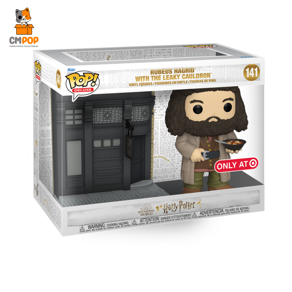 Rubeus Hagrid And The Leaky Cauldron - #141 Funko Pop! Deluxe Harry Potter Target Exclusive