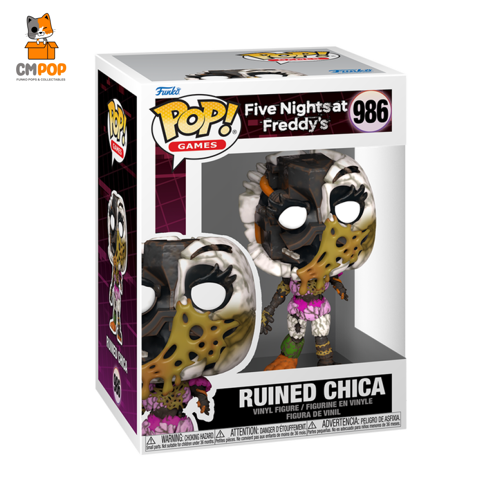 Ruined Chica - Funko Pop! -#986 Five Nights At Freddy’s Pop