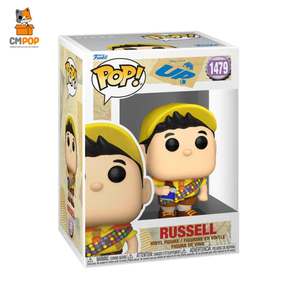 Russell With Sash - #1472 - Funko Pop! - Disney - UP Funko Pop