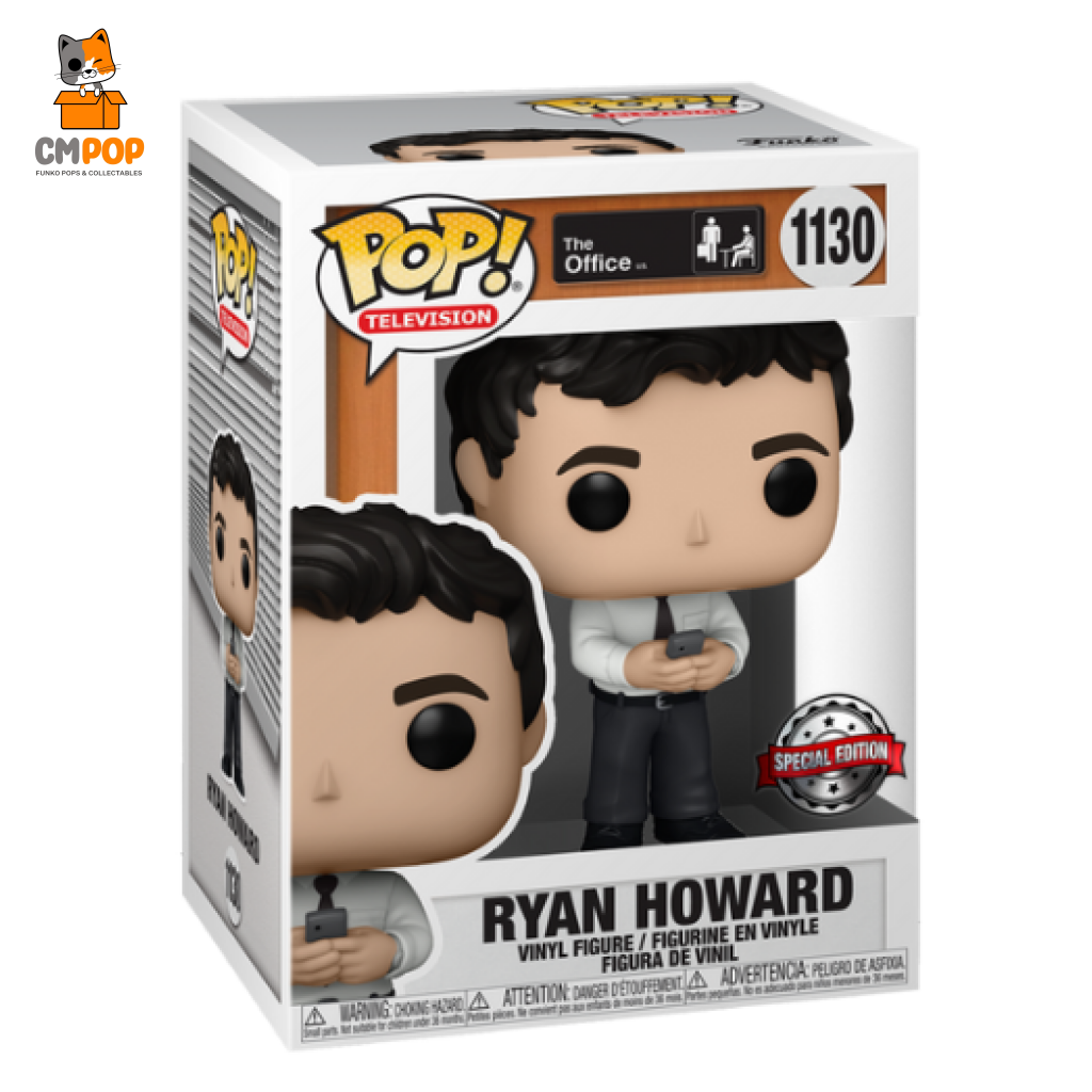 Ryan Howard - #1130 Funko Pop! The Office Special Edition Exclusive Pop