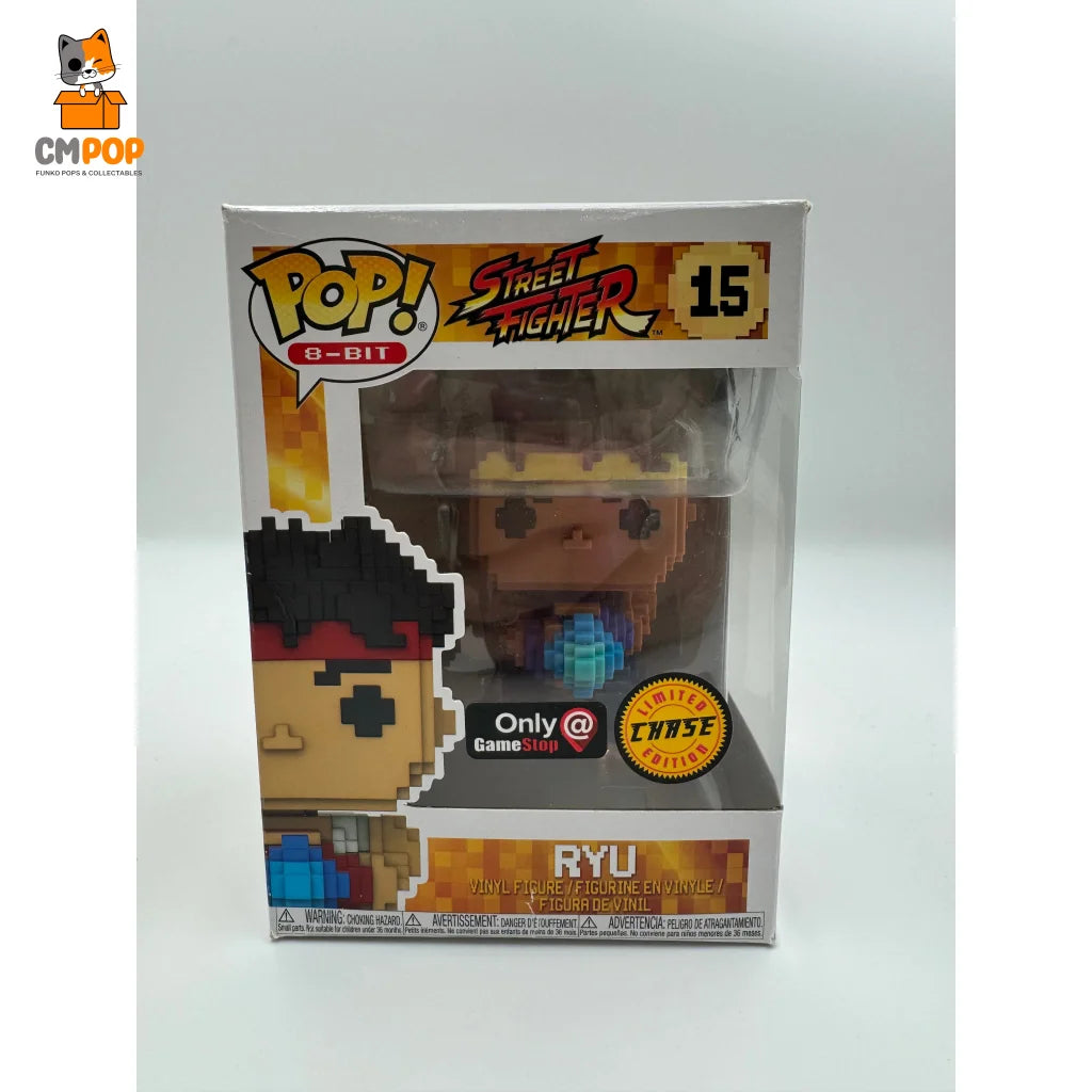 Ryu - #15 Funko Pop! Street Fighter Chase Limited Edition Game Stop Exclusive Pop