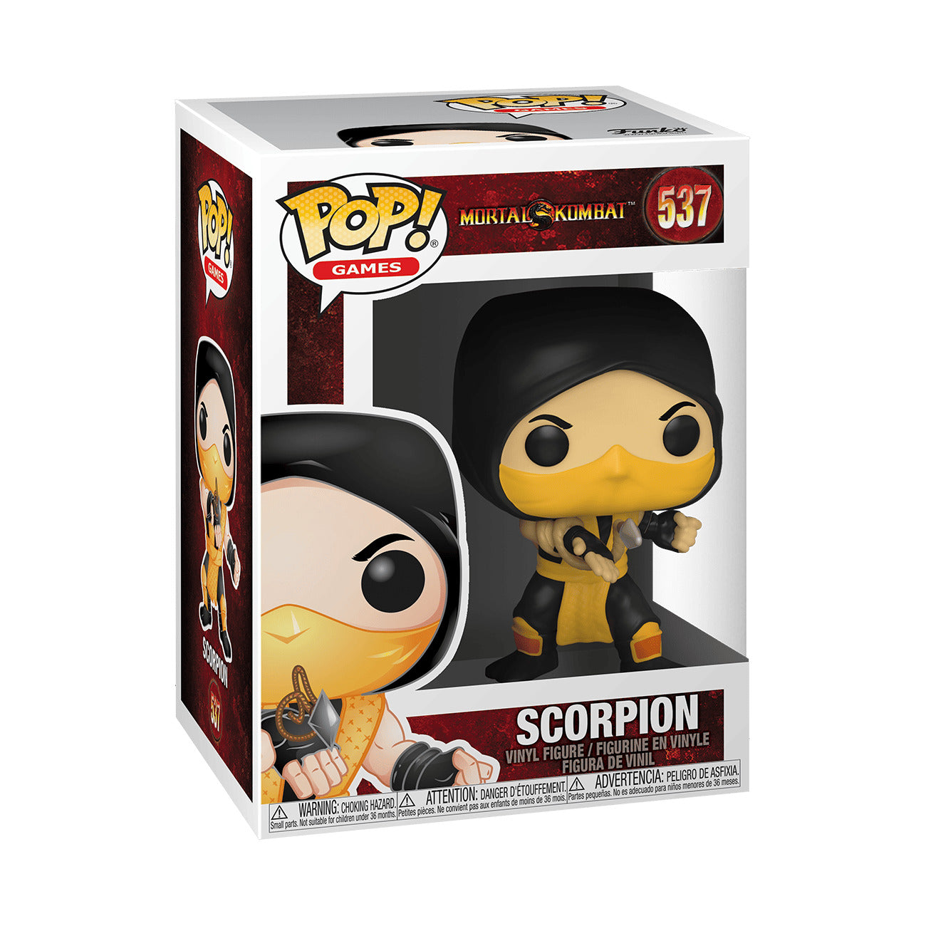 Scorpion - #537 - Funko Pop! - Games - Mortal Kombat