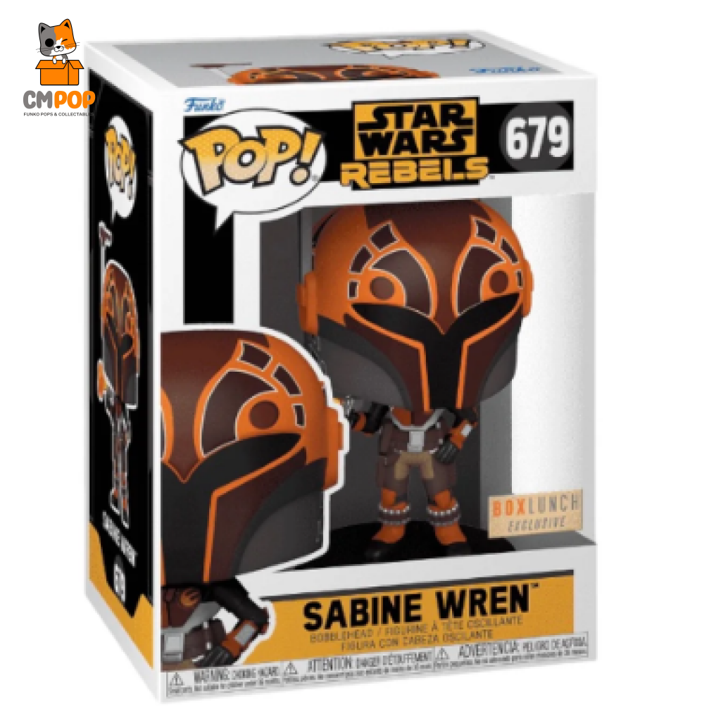 Sabine Wren - #679 Funko Pop! Star Wars Rebels Box Lunch Exclusive Pop