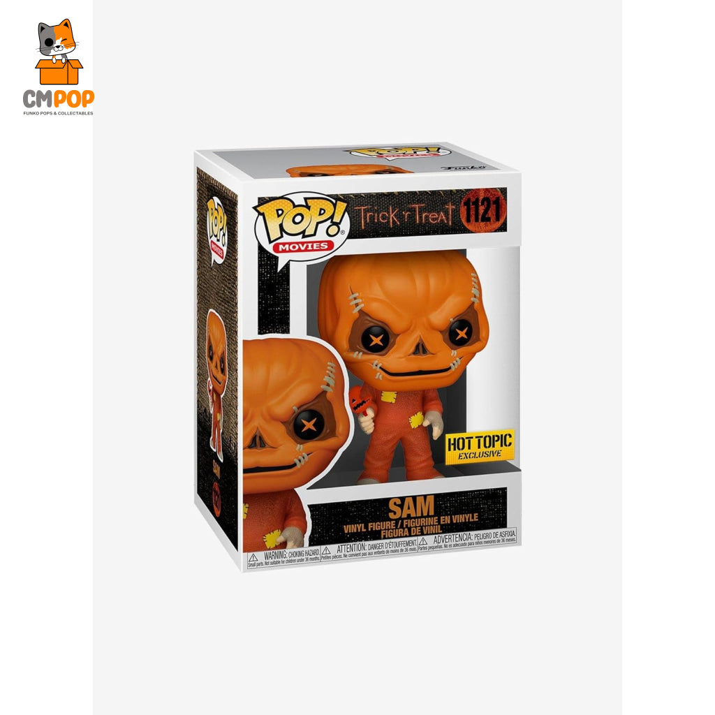 Sam - #1121 Funko Pop! Trick Or Treat Movies Hot Topic Exclusive Pop