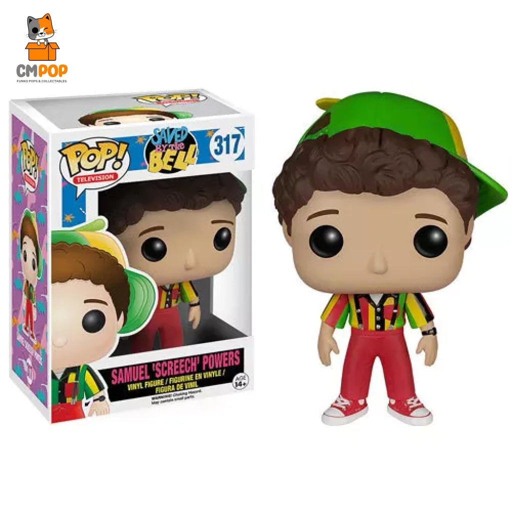 Samuel ’Screech’ Powers - #317 Funko Pop! Television Saved By The Bell Pop