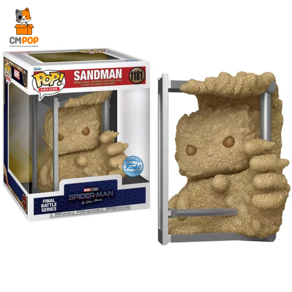 Sandman -Spider-Man #1181 - Funko Pop Deluxe Marvel Special Edition