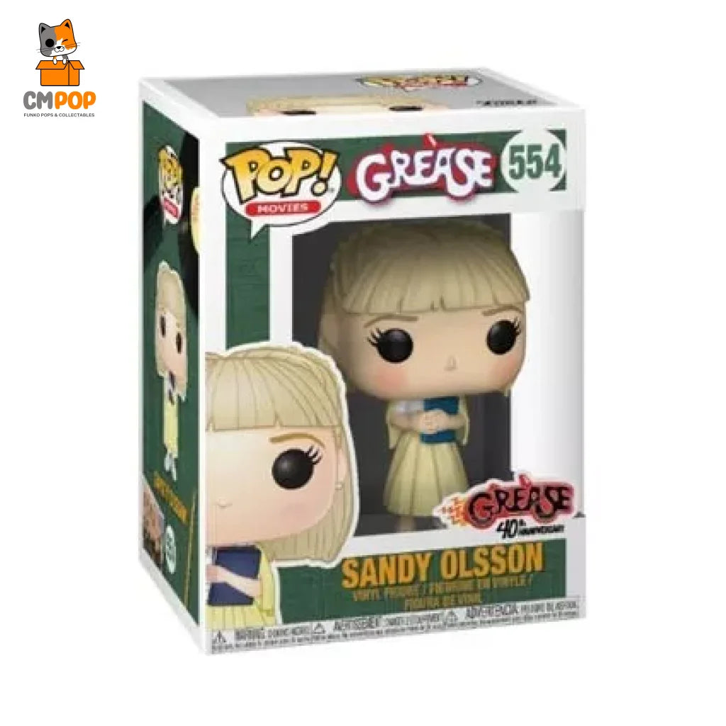 Sandy Olsson - #554 Funko Pop! Movies Grease 40Th Anniversary