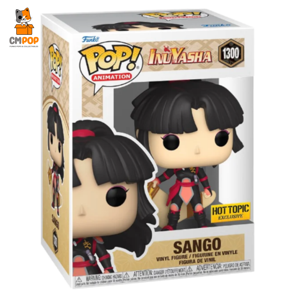 Sango - #1300 Funko Pop! Inuyasha Hot Topic Exclusive Anime Pop