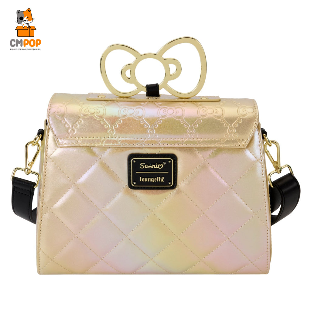 Sanrio 50Th Anniversary Gold Crossbody Bag - Loungefly