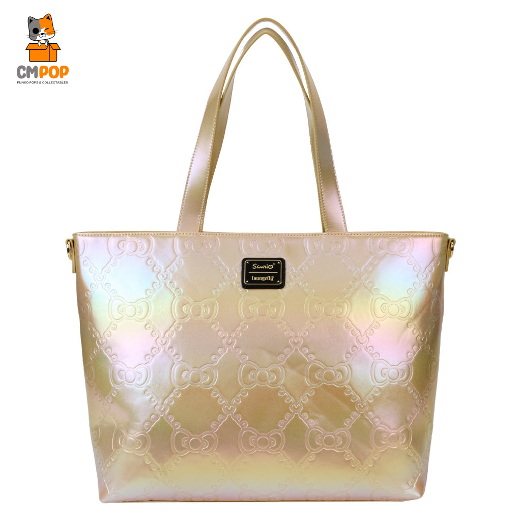 Sanrio 50Th Anniversary Gold Tote Bag - Loungefly