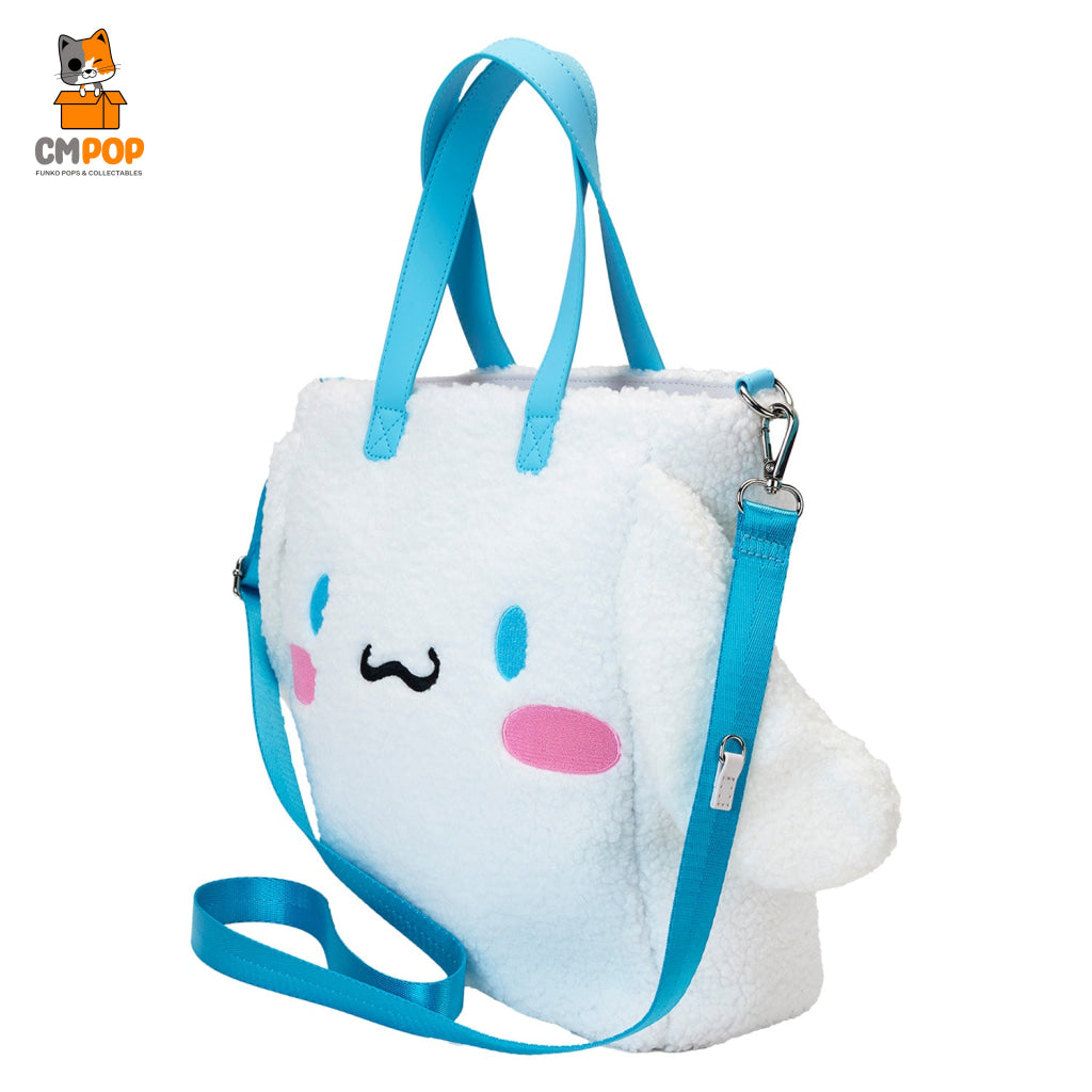 Sanrio Cinnamoroll Sherpa Tote Bag With Coin - Loungefly