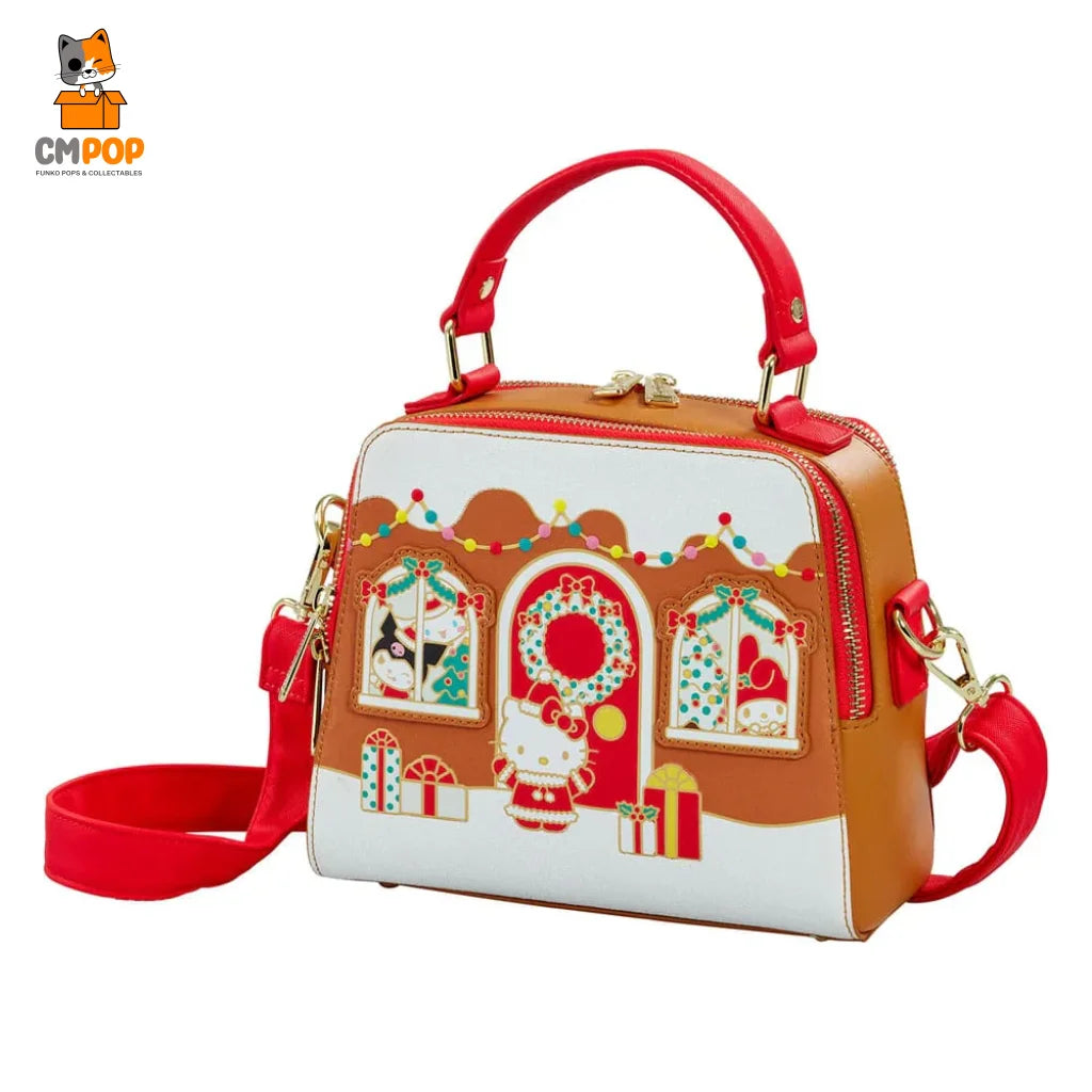 Sanrio Hello Kitty And Friends Gingerbread House Crossbody - Loungefly