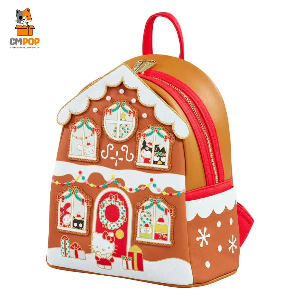 Sanrio Hello Kitty And Friends Gingerbread House Mini Backpack - Loungefly