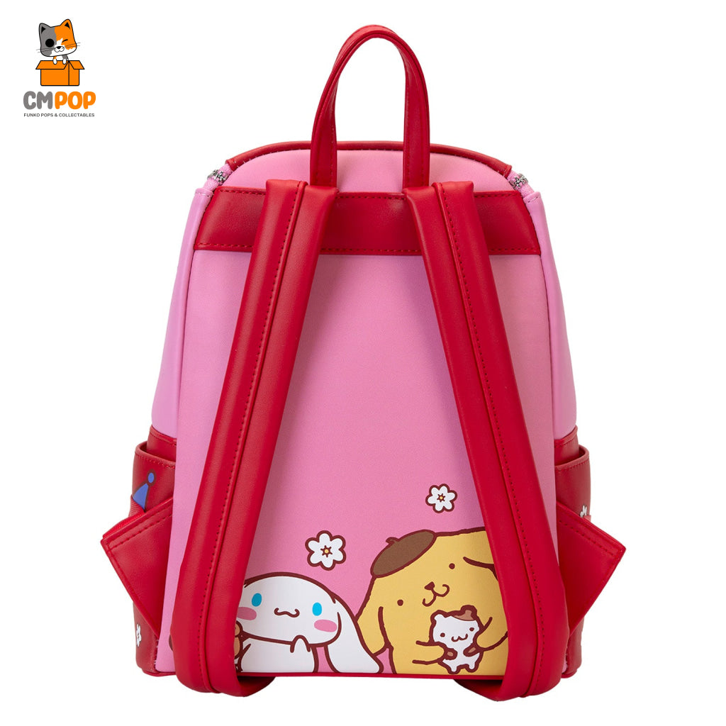 Sanrio Hello Kitty & Friends Colour Block Mini Backpack - Loungefly