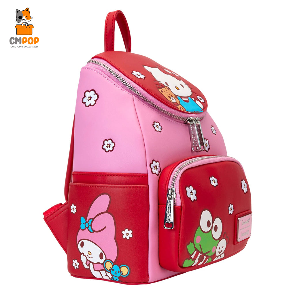 Sanrio Hello Kitty & Friends Colour Block Mini Backpack - Loungefly