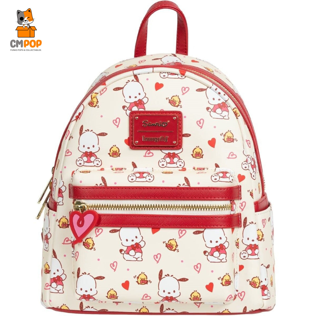 Sanrio Pochacco Hearts Mini Backpack - Loungefly