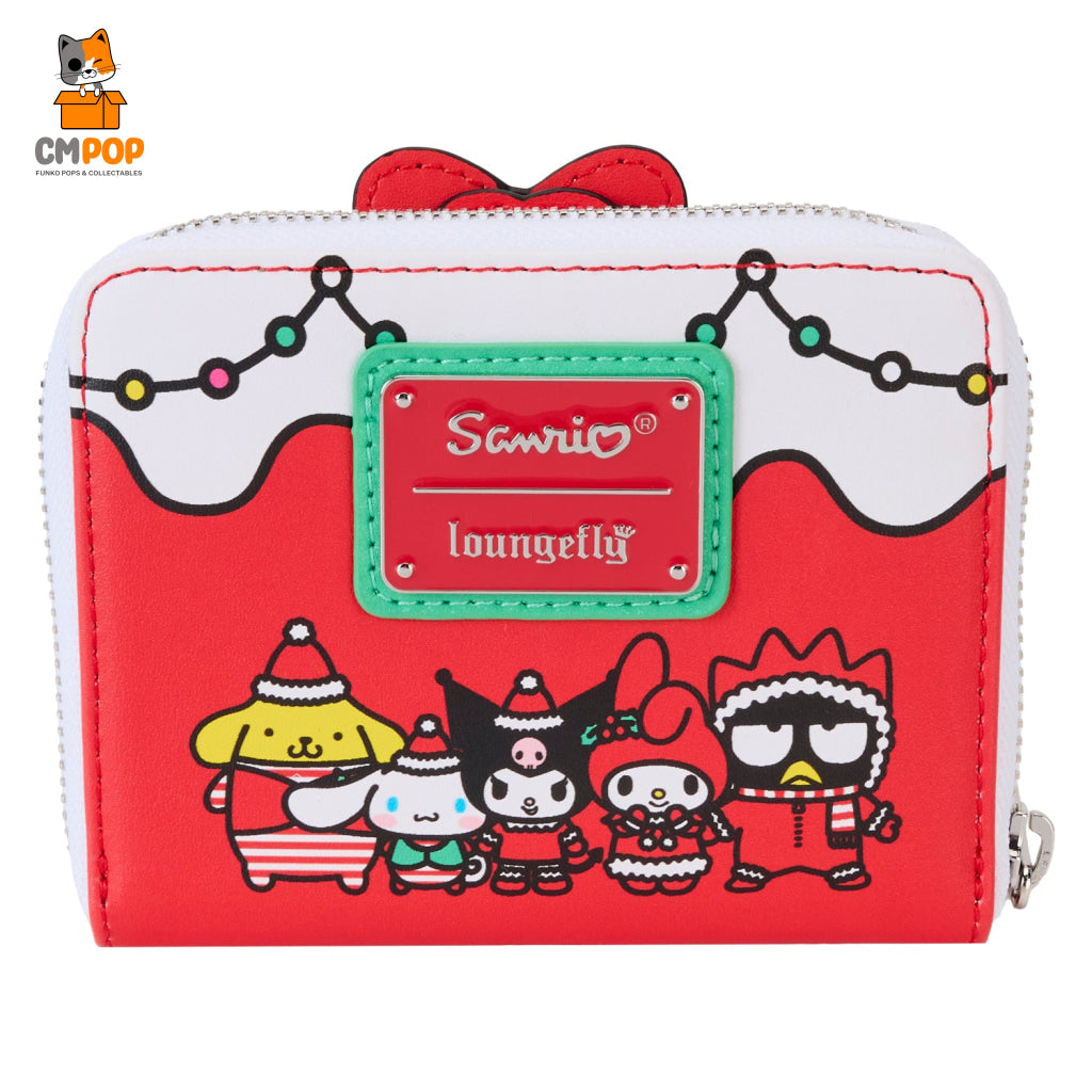 Sanrio Winter Wonderland Zip Around Wallet - Loungefly