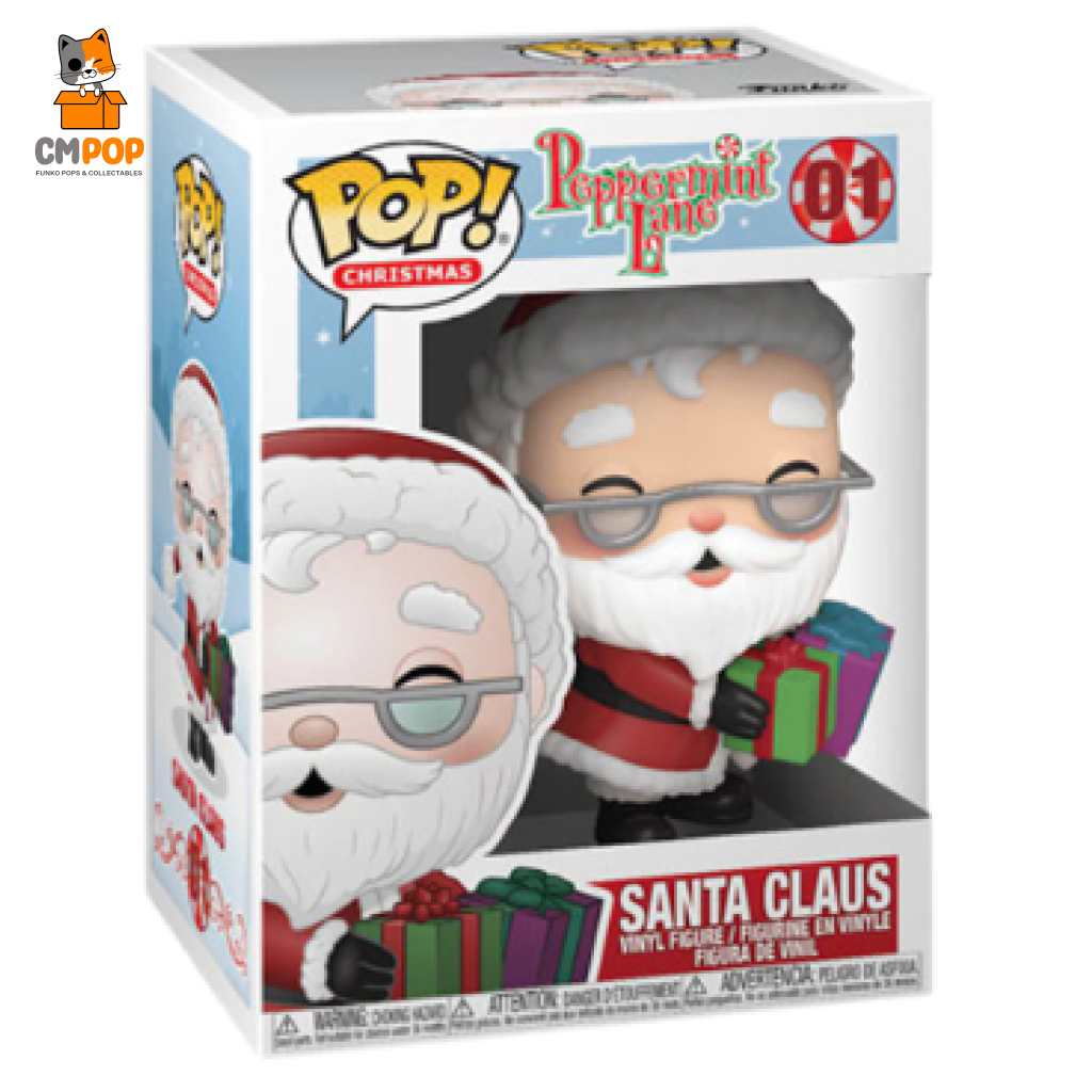 Santa Claus - #01- Funko Pop! Peppermint Lane Christmas Pop