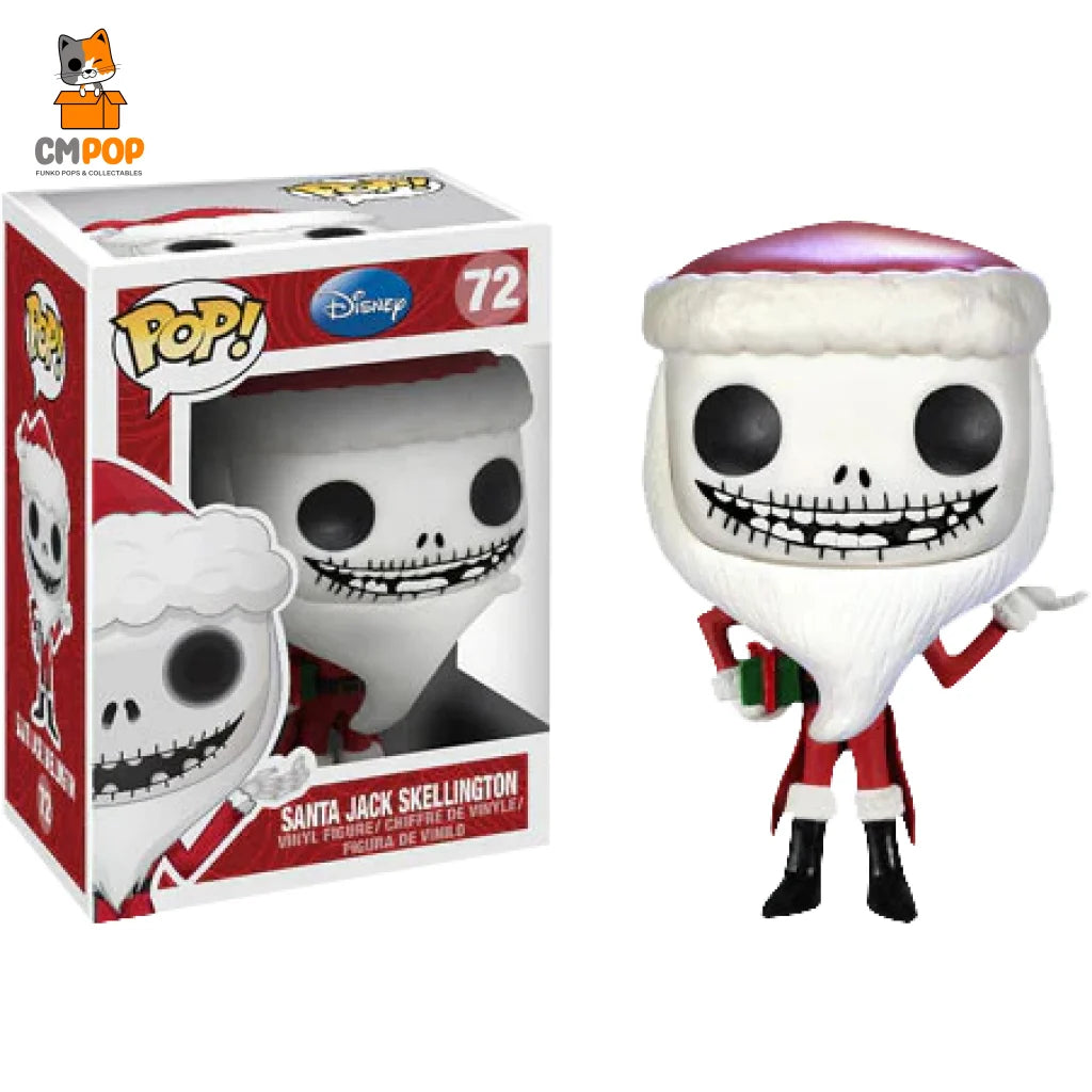 Santa Jack Skellington - #72 Funko Pop! Disney The Nightmare Before Christmas Pop