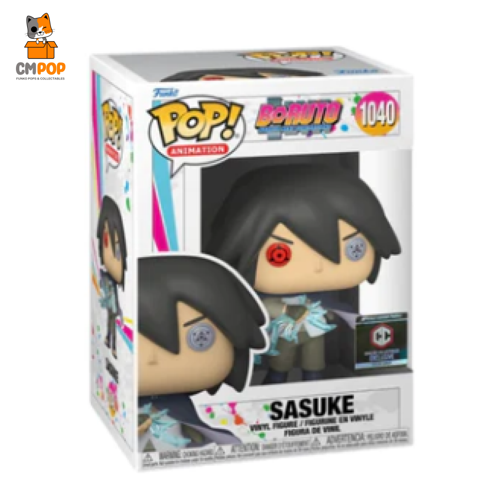 Sasuke- #1040 - Funko Pop! Boruto Chalice Collectables Exclusive Pop