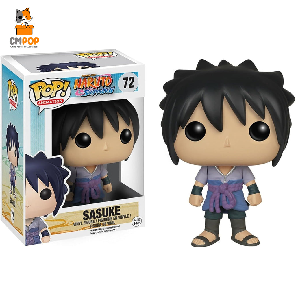 Sasuke - #72- Funko Pop! Animation Naruto Shippuden Pop