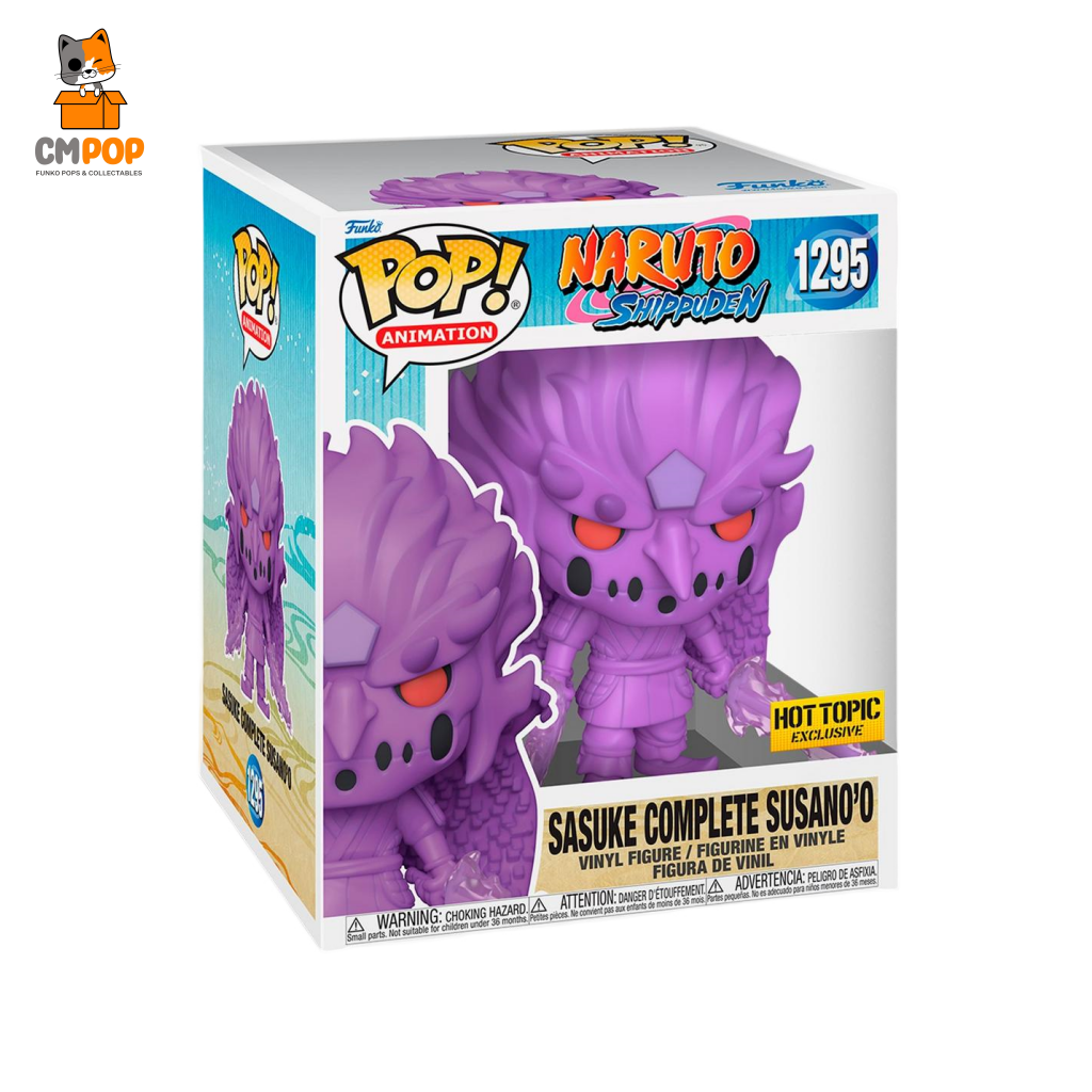 Sasuke Complete Susanoo- #1295 - Funko Pop! Naruto Hot Topic Exclusive Pop