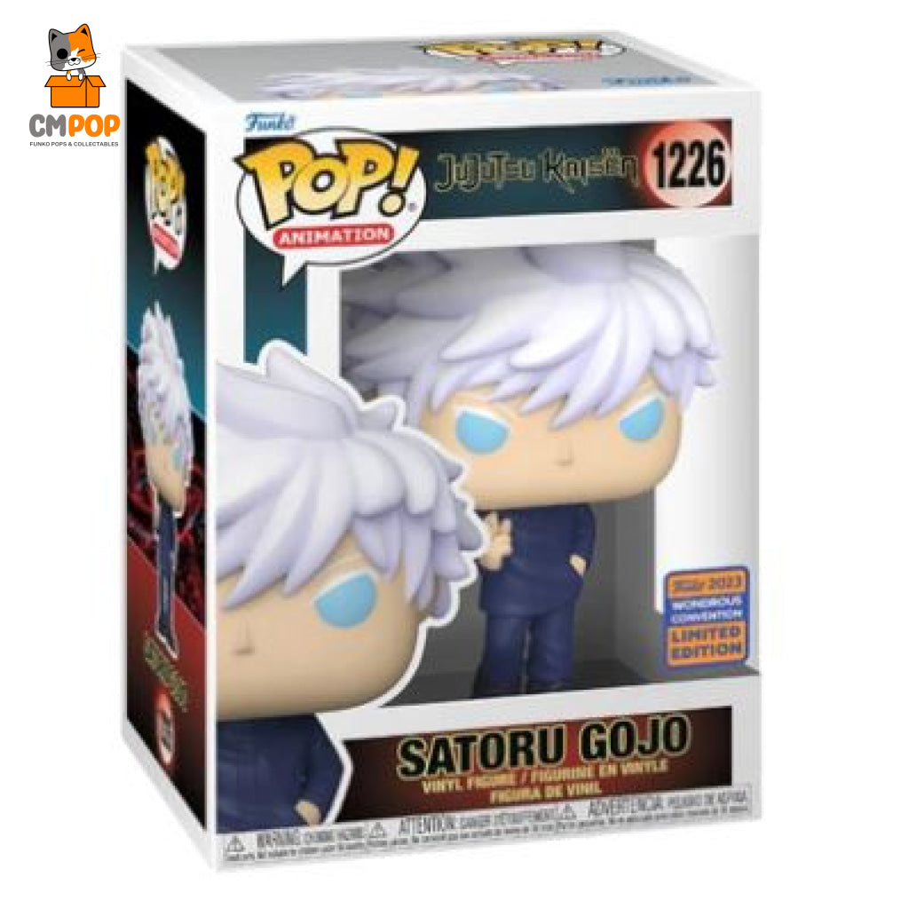 Satoru Gojo Wondrous Con Limited Edition- #1226 - Funko Pop! Jujutsu Kaisen Pop