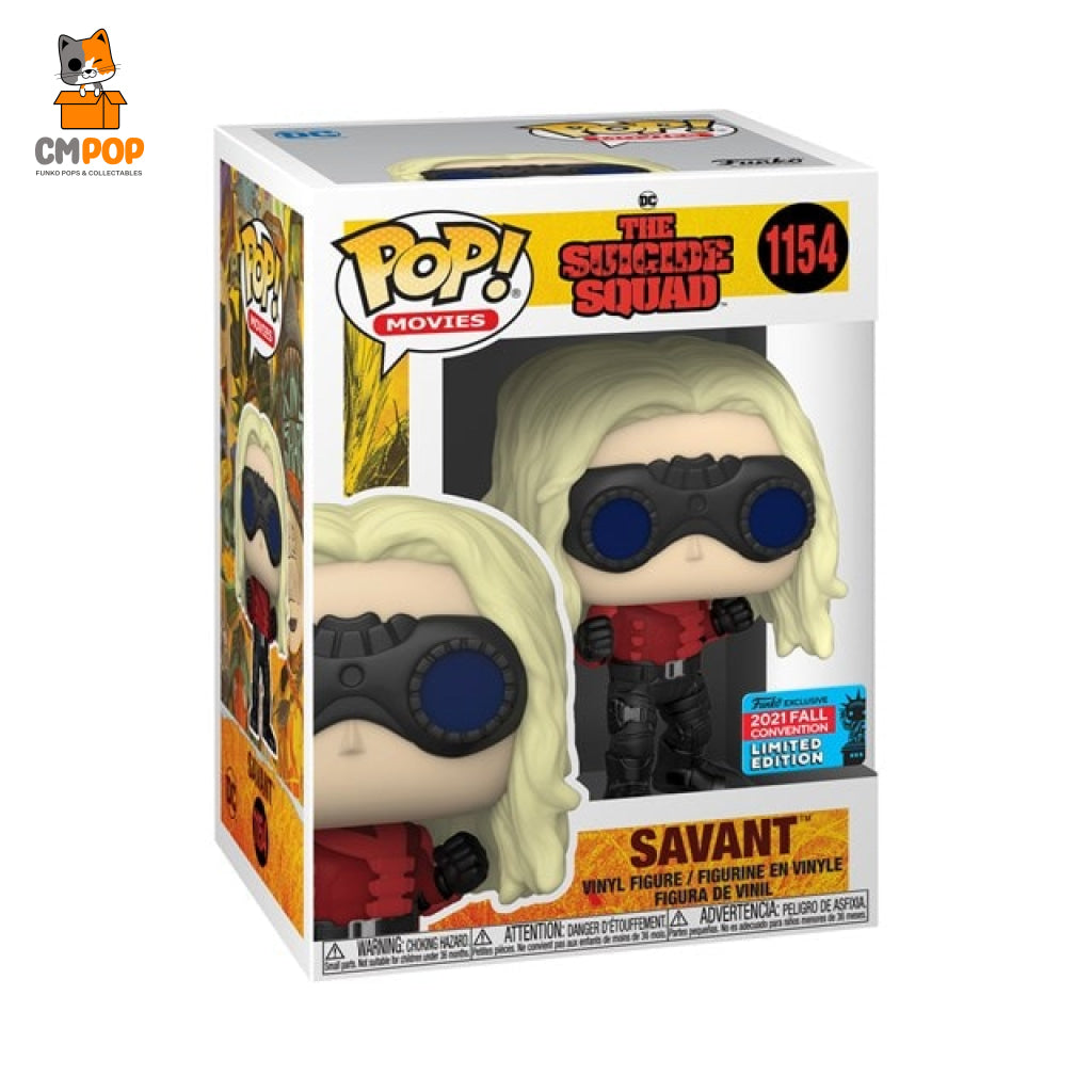 Savant - #1154 Funko Pop! The Suicide Squad 2022 Fall Convention Exclusive Pop