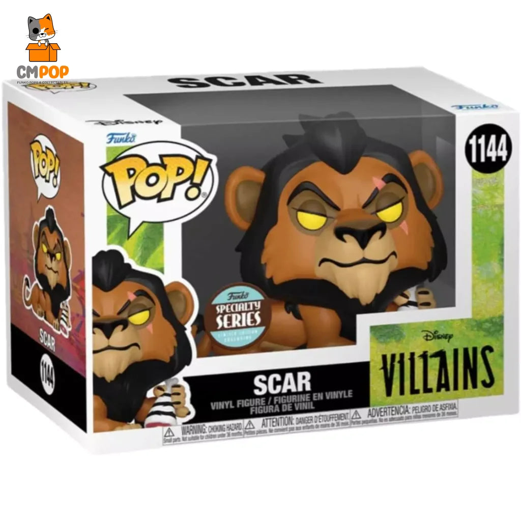 Scar #1144 - Funko Pop! Disney The Lion King Speciality Series