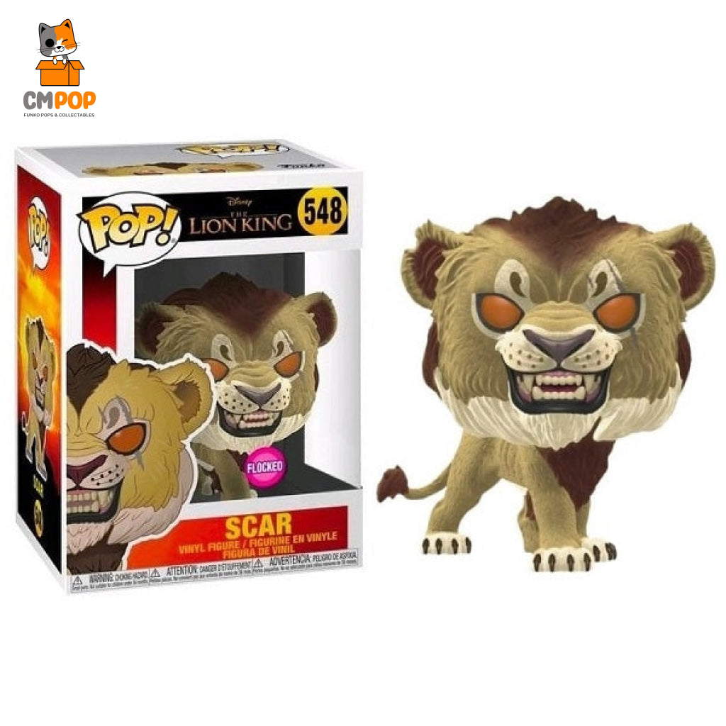 Scar - #548 Funko Pop! Disney The Lion King Flocked