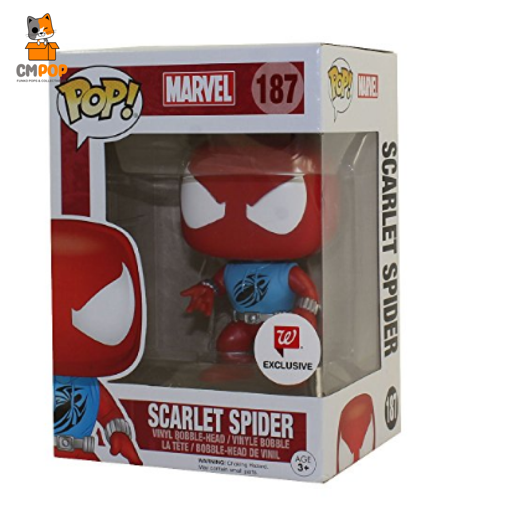 Scarlet Spider - #187 Funko Pop! Marvel Walmart Exclusive Pop